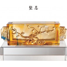 WS-21018堅忍/蕙質/高昇/錦繡系列精品脫臘琉璃作品(共四款)