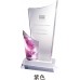 WS-52036立體造型彩虹琉璃水晶獎牌